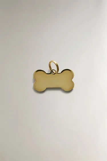 Подвеска для питомца из нержавеющей стали с косточкой- Заказать в России