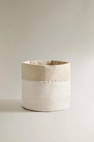 Хлебная корзина с кружевными оборками- Заказать в России