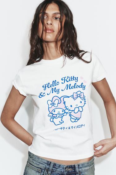 Zara Футболка HELLO KITTY AND MY MELODY © SANRIO