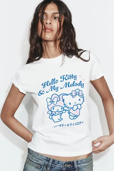 Футболка Hello Kitty And My Melody © Sanrio