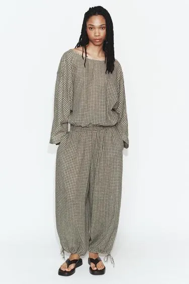 Брюки с эластичным поясом