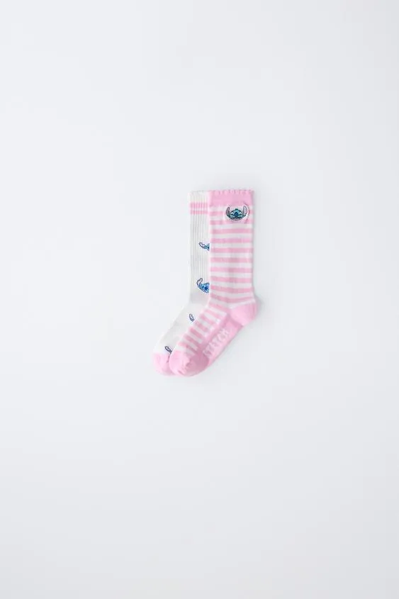 Набор из 2 пар длинных носков lilo & stitch © disney- Заказать в России