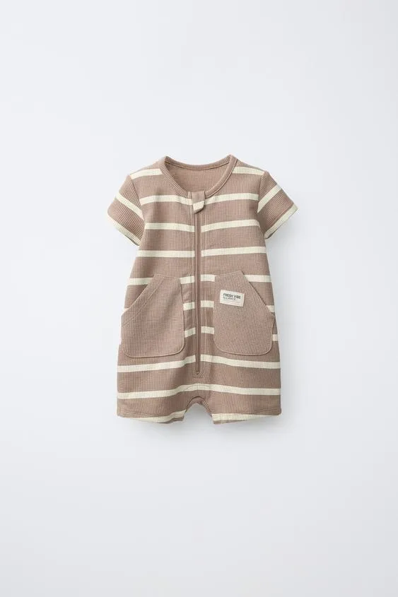 Комплект коротких пижам из вафельного трикотажа