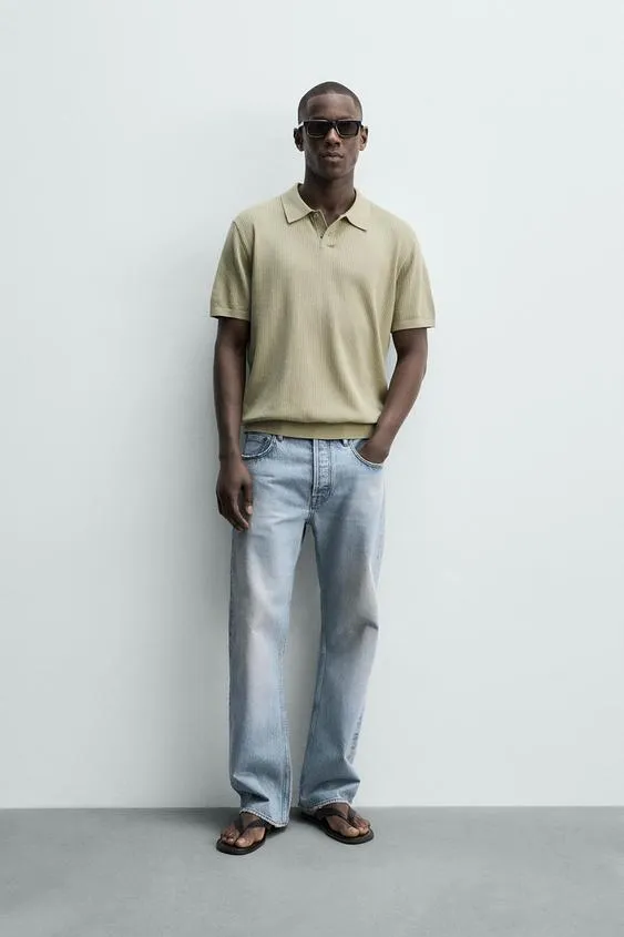 Поло в рубчик- Заказать в России