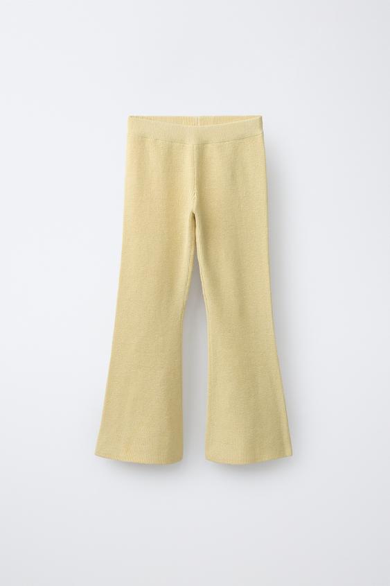 Zara Трикотажные брюки FLARE купить с доставкой.