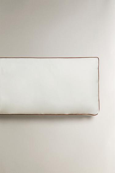 Zara Подушка для скамейки с обивкой и кантом