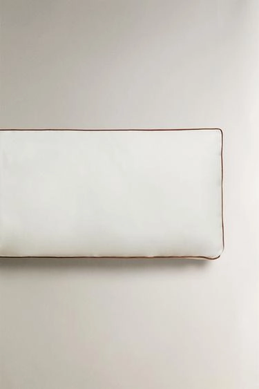 Подушка для скамейки с обивкой и кантом