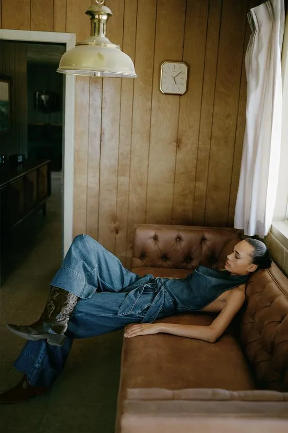 Сапоги в ковбойском стиле- Заказать в России