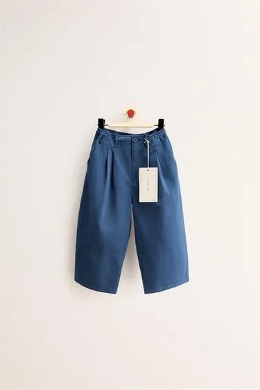 Брюки Zara «Timeless» с воздушной складкой- Заказать в России