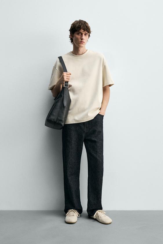 Футболка Relaxed Fit из интерлока- Заказать в России