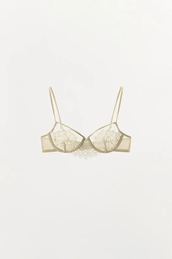 Кружевной бралетт на косточках- Заказать в России
