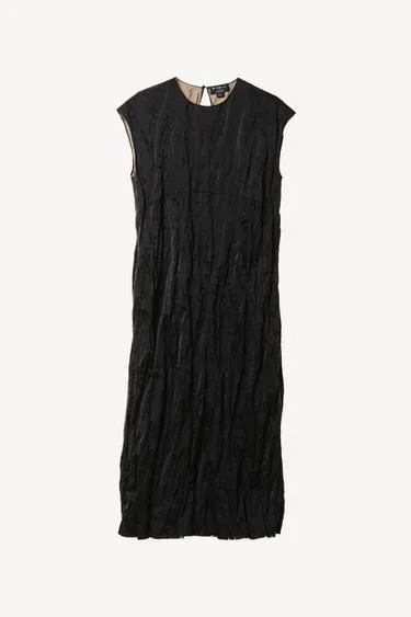 Миди-платье с морщинами WILLY CHAVARRIA X ZARA