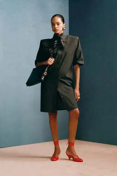 Платье-рубашка с налокотниками WILLY CHAVARRIA X ZARA