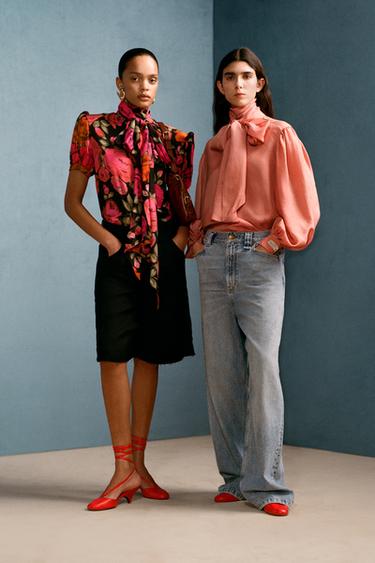 Zara Джинсы с широкими брючинами на средней посадке WILLY CHAVARRIA X ZARA купить с доставкой.