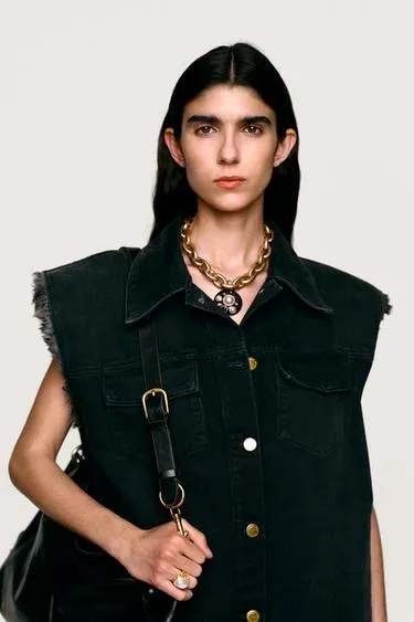 Джинсовое платье без рукавов willy chavarria x zara- Заказать в России