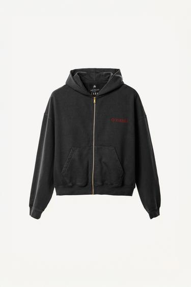 Худи свободного кроя willy chavarria x zara