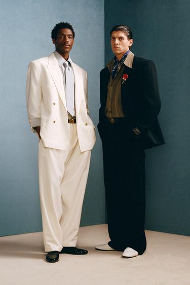 Широкие брюки с отбортками из коллекции willy chavarria x zara- Заказать в России