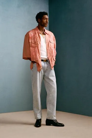 Джинсы прямого кроя willy chavarria x zara