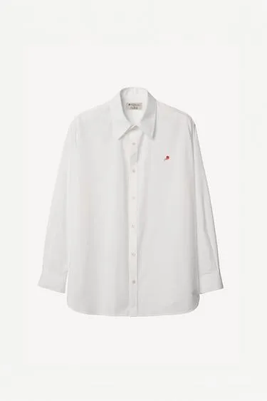 Рубашка свободного кроя из хлопка willy chavarria x zara