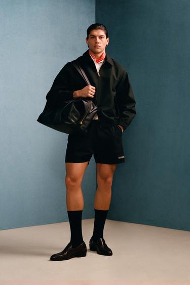 Zara Бомбер от WILLY CHAVARRIA X ZARA с текстурой купить с доставкой.