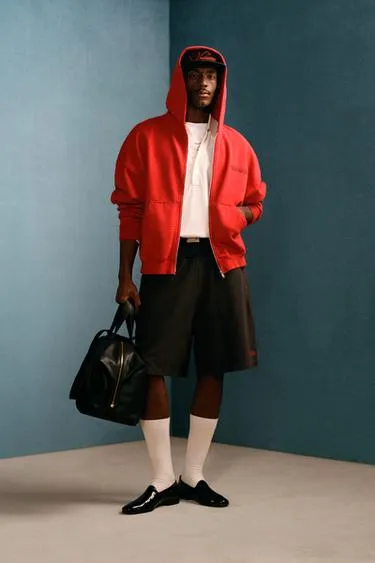 Шорты-бермуды с вышивкой willy chavarria x zara