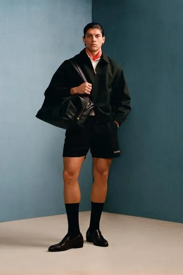 Шорты-бермуды с вышивкой от willy chavarria x zara