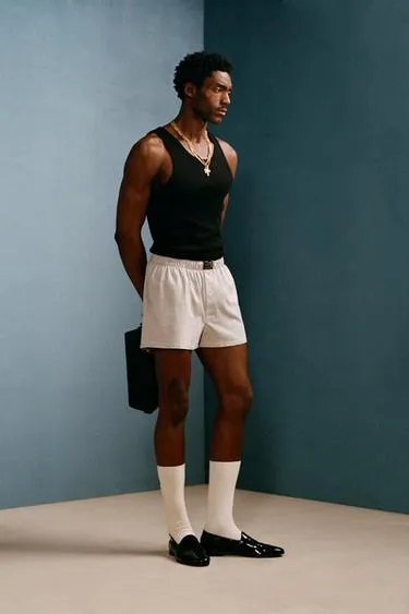 Футболка-майка rib tank top willy chavarria x zara