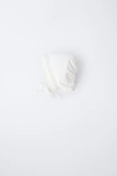 Чепчик с кружевом- Заказать в России