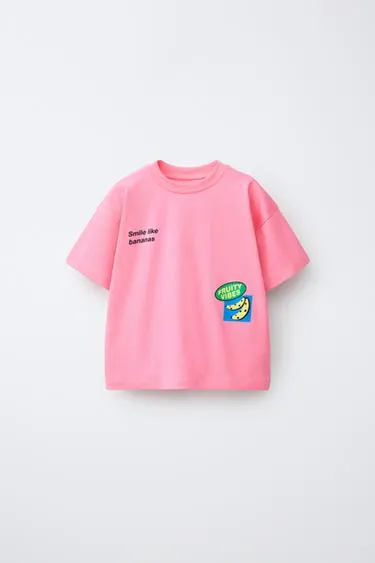 Футболка с принтом «бананы»