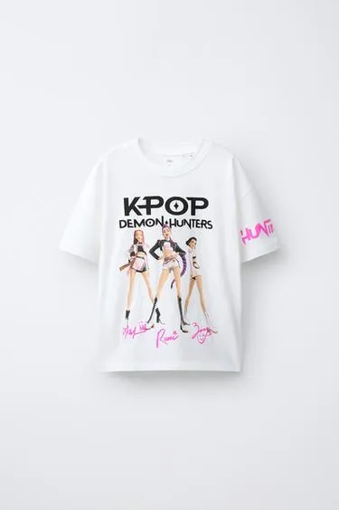 Футболка с принтом Kpop Demon Hunters™ Netflix ©- Заказать в России