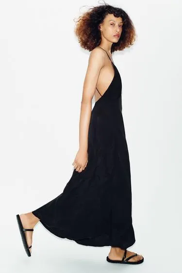 Сандалии на плоской подошве с ремешками из кожи- Заказать в России