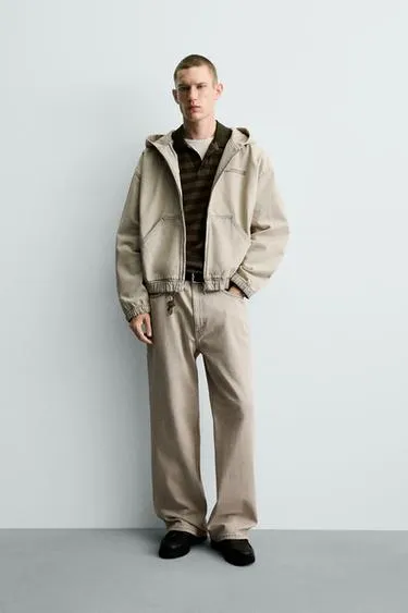 Джинсы свободного кроя