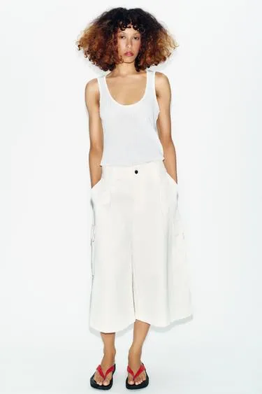 Комбинированный полупрозрачный трикотажный топ- Заказать в России