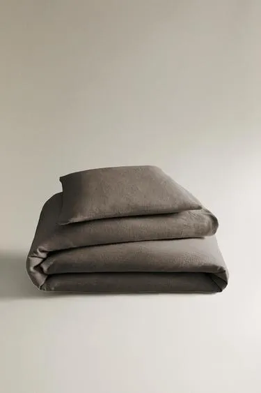 Покрывало из мятого льна (400 г/м²)- Заказать в России