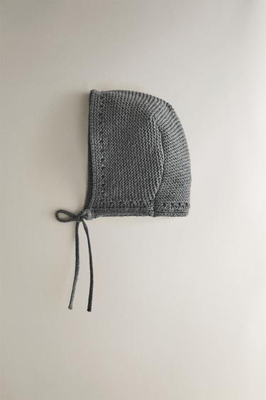 Zara Вязаная детская шапочка