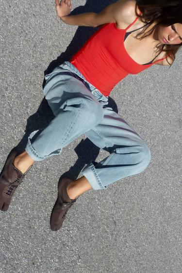 Zara Плоские спортивные туфли