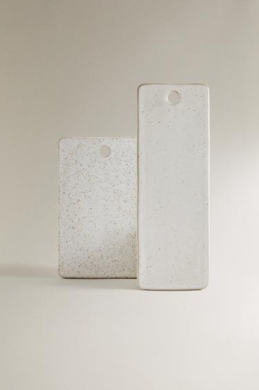 Zara Прямоугольная кухонная разделочная доска из камфарового фарфора купить с доставкой.