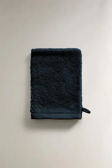 Рукавичка для ванны из хлопкового махрового полотна