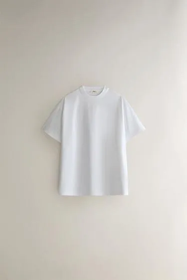 Футболка из хлопка с коротким рукавом- Заказать в России