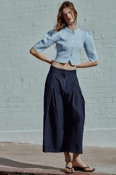 Кардиган с объемными рукавами- Заказать в России