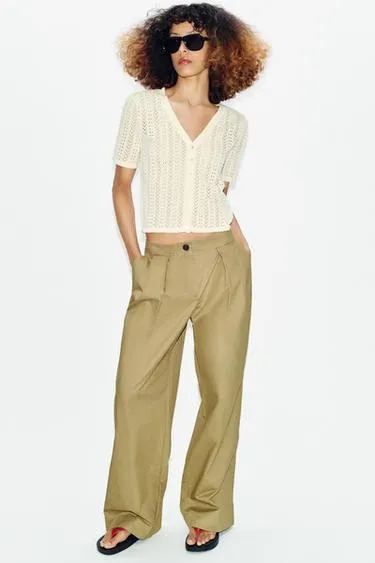 Кардиган с короткими рукавами- Заказать в России