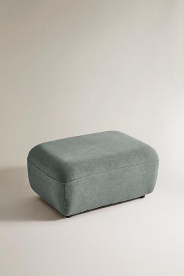 Zara Льняная подставка для ног