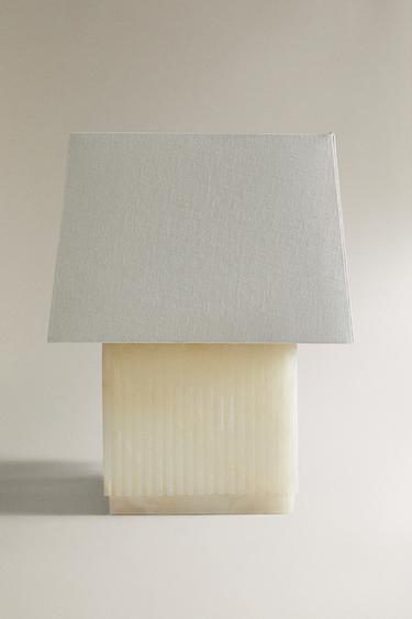 Zara Настольная лампа с мраморным основанием