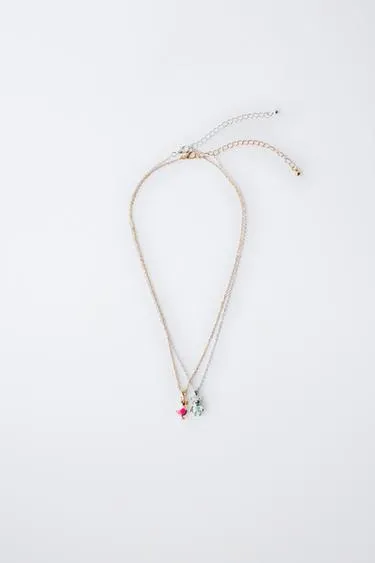 Набор из двух ожерелий «животные»- Заказать в России