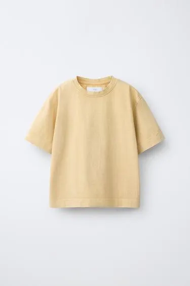 Футболка Heavy Weight с эффектом потертости