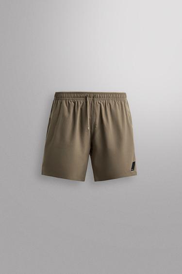 Zara Базовые спортивные шорты купить с доставкой.