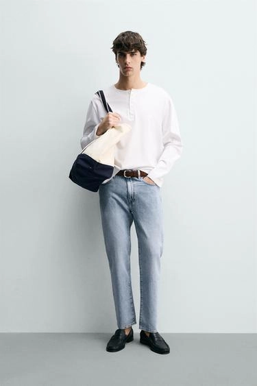 Lightweight regular fit jeans