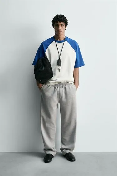 Футболка в стиле колор-блок