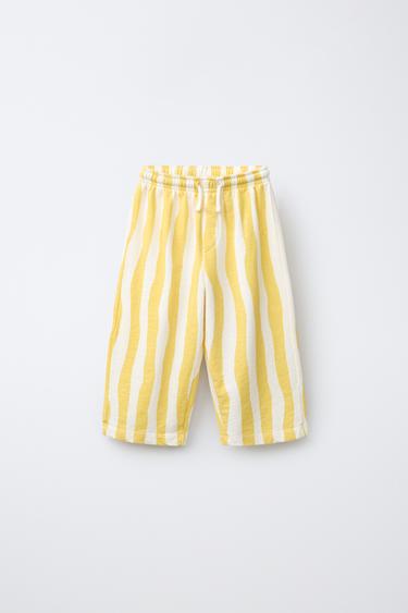 Zara Брюки с волнистым узором