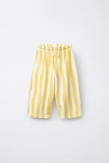 Брюки с волнистым узором